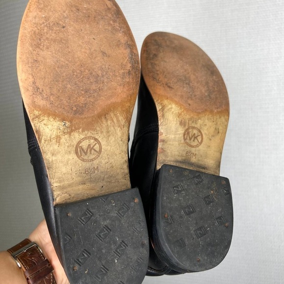 Micheal Kors | Black Short Bootie Boots 6.5 - Picture 6 of 7